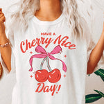 Cherry Nice Day Tee