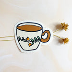 Tea Cup Sticker