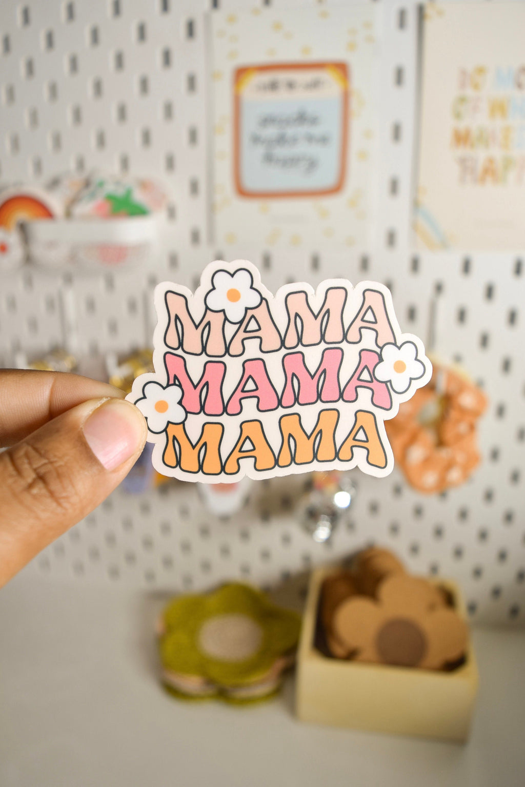 Mama Repeat Sticker